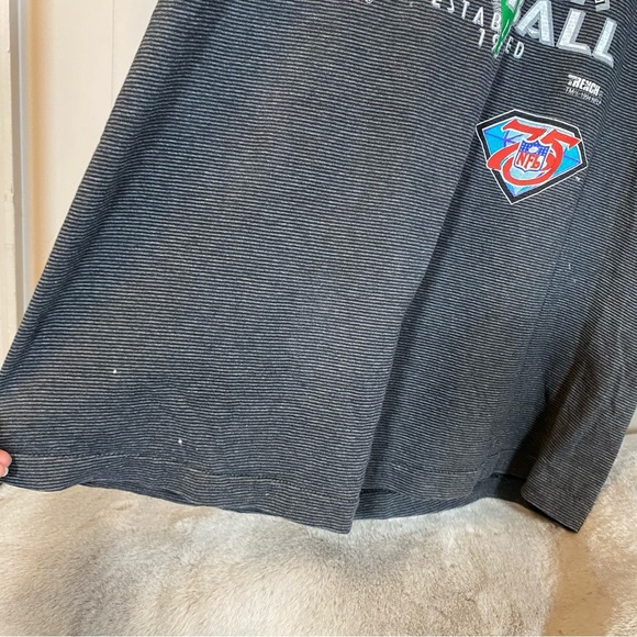 Vintage 1994 NFL New York Jets Trench USA Ultra Single Stitch Graphic T-Shirt - Picture 4 of 16